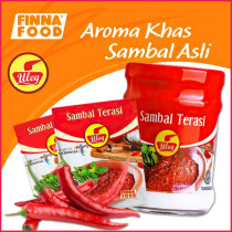Indonesian FINNA Fina Shrimp Cake Chili Sauce 20g*10 packets Uleg sambal Terasi sambal sauce