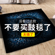 Special carpet for drum set Electronic drum pad Non-slip soundproof drum blanket Jazz drum thickened household shock absorber drum carpet