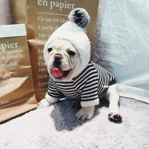 Dogs clothes autumn and winter clothing Bagbrother Bio bear teddy thickened with velvety warm medium canine dog dogfight puppy winter clothes