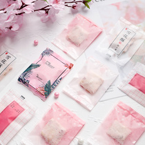 Beauty polyester snowflake cake bag marshmallow nougat snow Mei Niang transparent machine seal bag box baking materials
