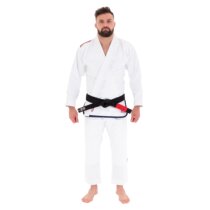 TATAMI BRAZILIAN JIU-Jitsu ROAD SUIT MALE WHITE RIVAL BJJ GI