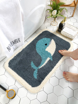 Cartoon Toilet Speed Dry Water Absorbent Ground Floor Mat Doormat Doormat Home Bathroom Anti Slip Mat Carpet Door Mat Foot Mat