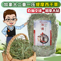 Two one pressure Canada Timothy Hay 500g imported grass rabbit ChinChin Dutch pig guinea pig