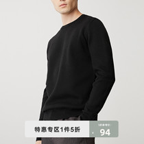 Mo Maike mens new autumn and winter thickened pullover round neck sweater jacket trend mens slim sweater sweater