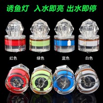 Japan import fishing with fish lamp underwater catfish LED deep water lured fishing light hook fishing group variochromatic sparkling catfish