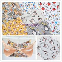 78) Double-layer flower mouse hammock canvas harder 30cm35cm hanging nest swing summer and autumn