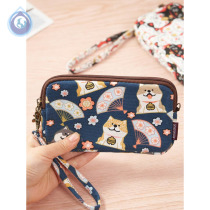 Small handbag zero wallet can put mobile phone Mom bag middle-aged mother-in-law Handheld key summer hand with wrist bag female light