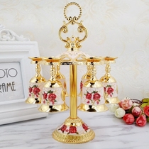 Wine rack creative Cup hanging bottle holder European hanging cup holder wine hanging cup holder Russian rose wine cup holder