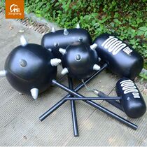 Sledgehammer toy blowing balloon hammer inflatable hammer large balloon inflatable childrens activity trumpet hammer beating Road