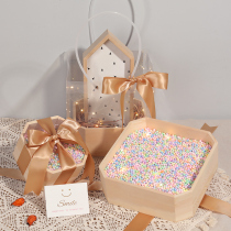 Senior wooden hand gift box empty box ins Wind gift box birthday send female box gift box Net Red