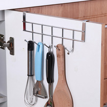 Multi-purpose cabinet door rear hanger Hanger Creative Hook not embroidered steel No-mark hooks Wall hanging free of hanging towels