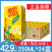 vita vita Lemon Tea 250ml*24 boxes full box low sugar Ceylon Chrysanthemum iced lemon tea drink
