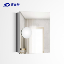 Saimete stainless steel toilet mirror cabinet bathroom cabinet mirror cabinet mirror box storage cabinet 008