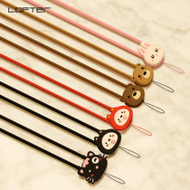 Lovett hanging mobile phone lanyard Hanging neck rope Mobile phone rope Huawei neck strap sling long female universal Apple mobile phone chain oppo wrist silicone personality vivo creative cute cartoon