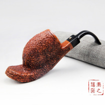 Italian Duck Lanatra Heather Pipe Gigante Nirvana Curved 148E