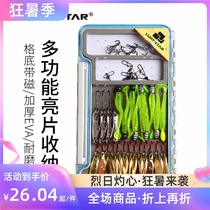 Pint Fishing Road Sub Bright Sheet Summer Fly Fly Box Hook Box Accessories Box Containing Box Portable Road Subfish Fishing Bait Case