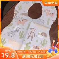 Disposable animal bib Baby out portable bib Childrens wash-in rice pocket Meal pocket Meal pocket 20 pieces