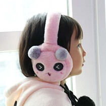 Plush Panda Earcover Winter Warm Ear Cover Ear Bag for male and female ears Ears Cover for anti-freeze cute childrens ear hats