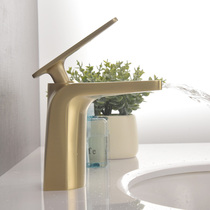 B & B Hotel Black antique bathroom hardware all copper table Basin hot and cold faucet toilet European style