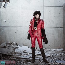 Akira cos Akira Kaneda Shotaro cosplay costume red suit