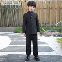 Childrens Republic of China Zhongshan dress rehearsal for young students Costume Boy Movie Studio Shooting Host Photo Clothes