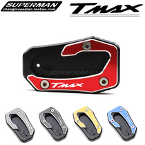 Application of the Yamaha T-MAX TMAX530 17-19 years modified footbed side brace to increase the base side brace increase pad