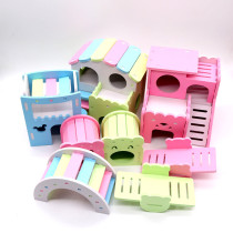 Hamster toy supplies swing seesaw small nest ecological house hamster house Golden Bear supplies