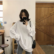 White Undershirt Woman Spring Autumn Inside Lap Blouse Gush 2022 New Korean Version With Long Sleeves Thickened Warm