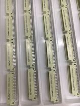 European socket DIN 9001-35321COOA 232 2*16p two rows of curved foot pin bending male European product