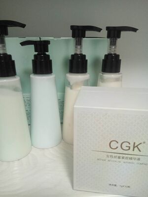 很好用~很好闻。膝盖肘部都有变白了许多，乳晕私处效果也很好，然后又来买了缩阴的，希望一样好用