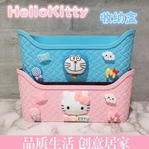 ins Wind drawer type cute desktop storage box student desk dormitory cosmetics shelf girl heart box