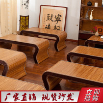 Chinese study table Chinese kindergarten Antique calligraphy table and chair Tatami coffee table Bay Window table Low table Go table Kang table