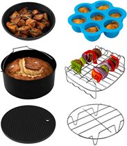 American COSORI air fryer accessories C137-6AC 6 pieces of set cake pan pizza flat bottom pan