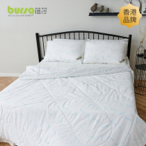 Bursa Hong Kong antibacterial anti-mite machine washable seven-hole fiber quilt core winter and summer four seasons childrens soft and breathable