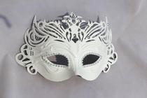 Venice masquerade mask performance props white princess mask full face mask half face men and women