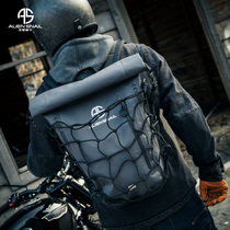 Alien Snail Motorcycle Helmet Bag Rider Full Armor Backpack Large Capacity Waterproof Riding double shoulder bag Mormon equipment