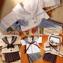 DO bjd baby clothes 6 points gem sd10 13 female 3 points dd uniform myou4 points Giant baby bear sister sailor uniform School uniform