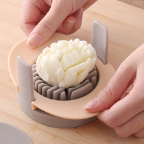 Egg cutter for all two households with pine peel egg-to-semi split tool fancy cutter omelet cutter