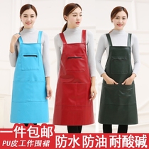 Waterproof Apron Aquatic exclusive abrasion-proof Meat Killing Fish Waterproof and Dyeing & Dyeing division Drain Grown-up Waistline Male work