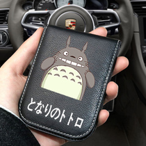 Drivers license protective sheath leather jacket genuine leather dragon cat cartoon creative tide card driving license Driving License Integrated Bag Drivers License Bag