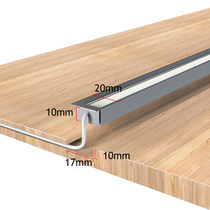 Embedded led Line light wine cabinet wardrobe cabinet linear aluminum groove light with concealed card slot 45 degree Board light bar