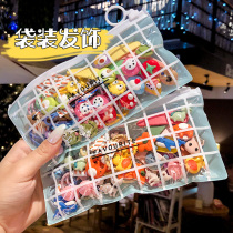 Children hairclip fashion Joker Korean cute girl bbclip card broken hair cartoon headdress clip little princess hair accessories