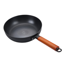 Hardware preferably 26cm true stainless Japanese style frying pan fine cast iron anti-rust non-stick pan gas induction cooker universal