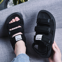 2021 New Summer Men Sandals Sandals Casual Beach Shoes Male Couple Trend Cool Tug External Wear Sports Dual-use Slippers