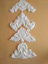 Gypsum ornaments plaster lines background wall door head ceiling decorative horns carved