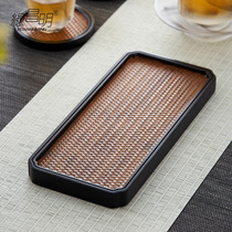 household simple bamboo wood tea sea tea set tray small tea table small tea cup tray