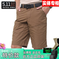 US 5 11 Shorts Summer Tactical Pants Men 511 Cotton Summer Thin Cargo Pants Multi Pocket Trainers 73322