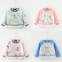 Kids Bib Cartoon Bibs Children Apron Baby Feeding Burp Cloth