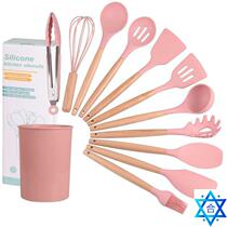 Kitchenware utensils cooking tools silicone spatula 12 set