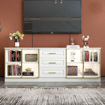 TV cabinet combination wall cabinet modern light luxury bedroom simple TV table home TV cabinet locker high cabinet
